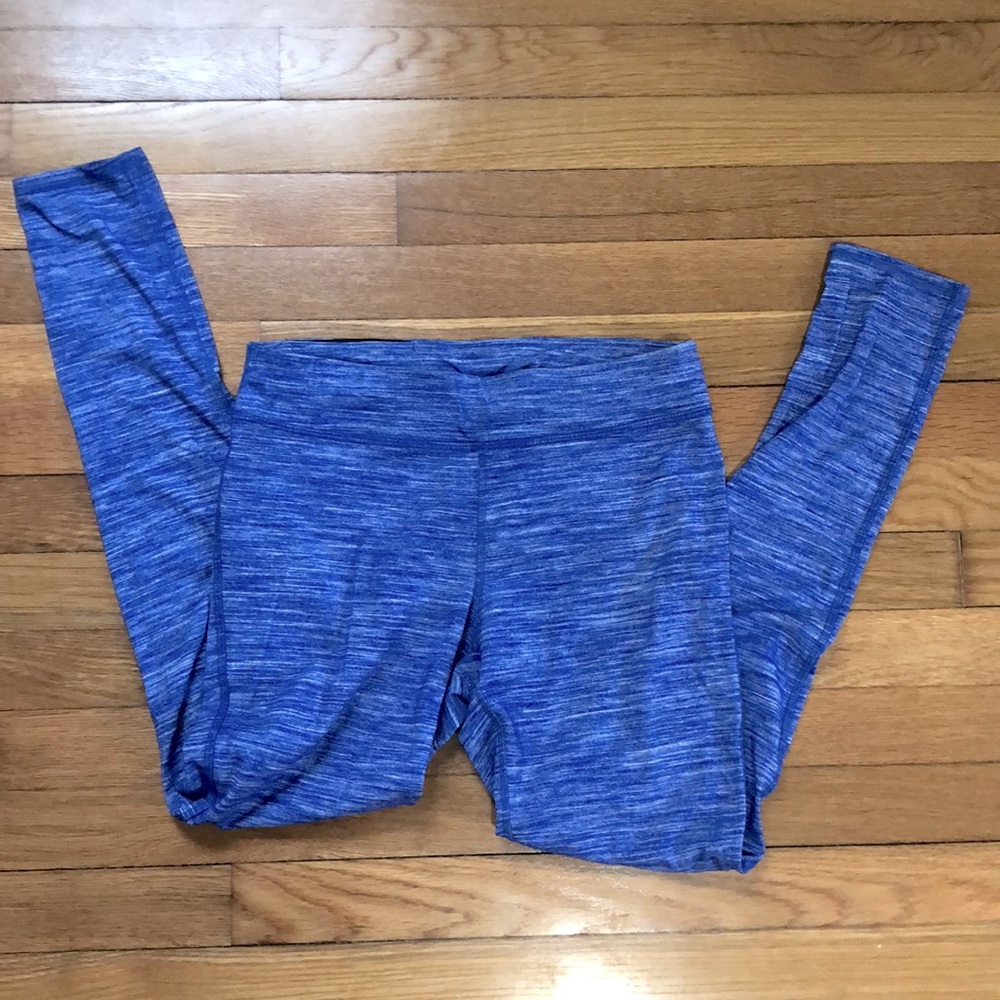 Gap heather blue full length leggings